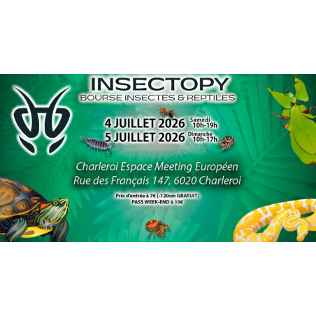 INSECTOPY 4 et 5 Juillet