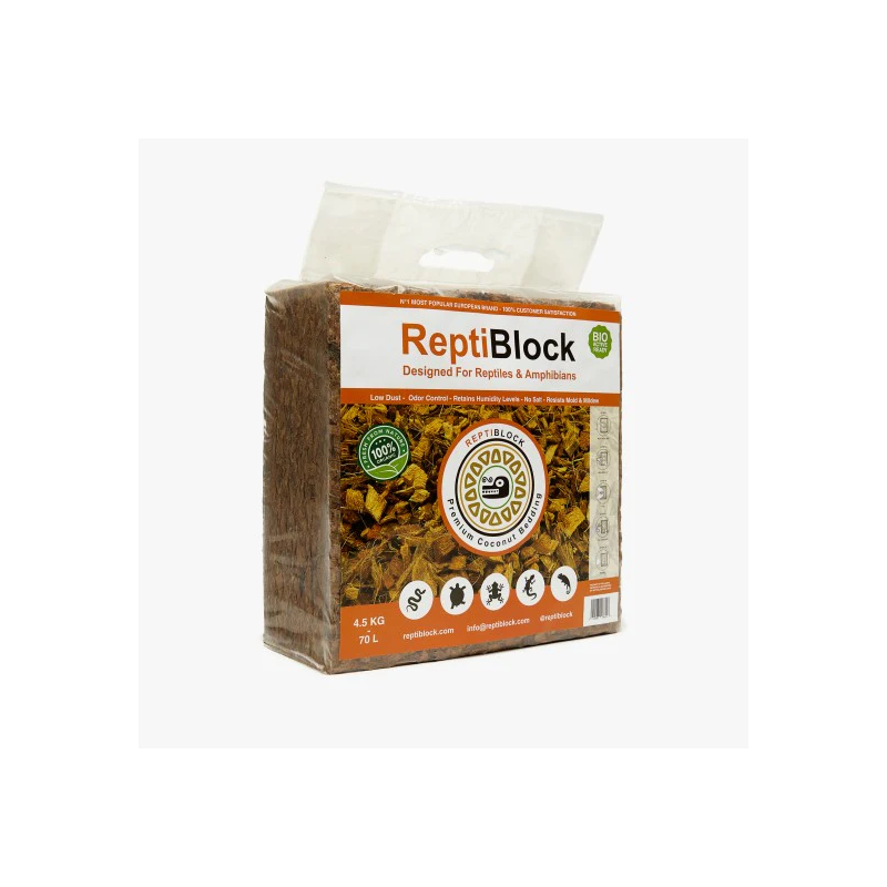 Eclats de coco ReptiBlock 4,5kg