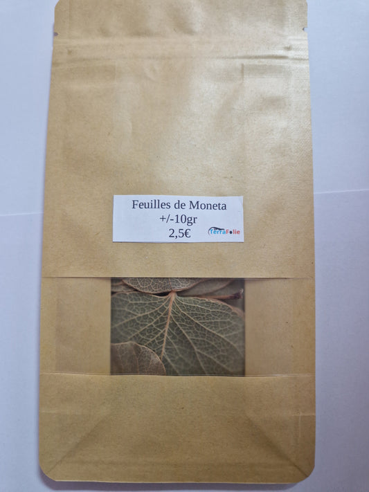 Feuilles de Moneta +/- 10gr